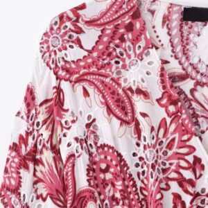 Hollow Embroidery Summer Dress - Image 3