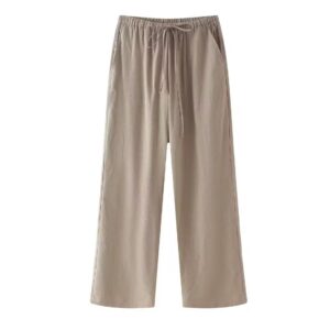 2 pc Kimono Co ord Set Tan - Image 3